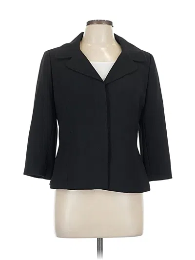 Pre-owned Ann Taylor Loft Blazer Jacket In Black