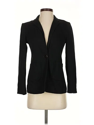Pre-owned Ann Taylor Loft Blazer Jacket In Black
