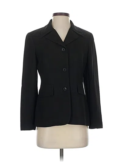 Pre-owned Ann Taylor Loft Blazer Jacket In Black