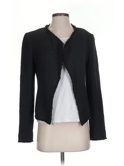 Pre-owned Ann Taylor Loft Blazer Jacket In Black