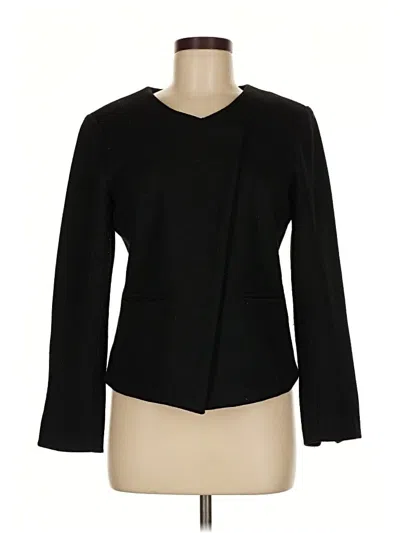 Pre-owned Ann Taylor Loft Blazer Jacket In Black