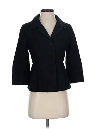 Pre-owned Ann Taylor Loft Blazer Jacket In Black