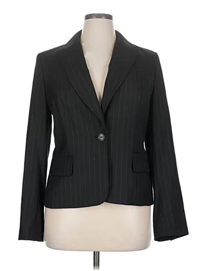 Pre-owned Ann Taylor Loft Blazer Jacket In Black
