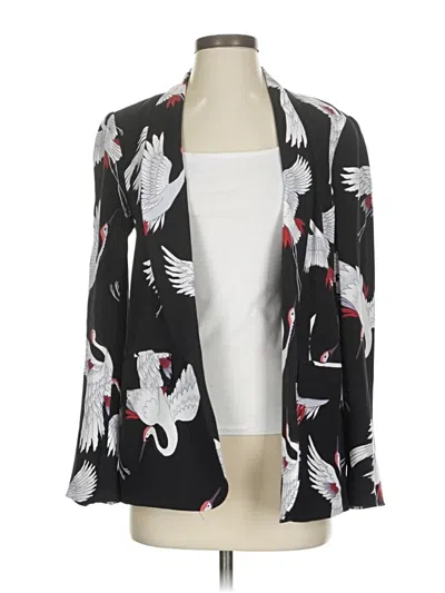 Pre-owned Ann Taylor Loft Blazer Jacket In Black