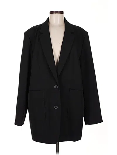 Pre-owned Ann Taylor Loft Blazer Jacket In Black