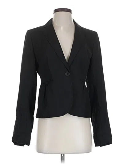 Pre-owned Ann Taylor Loft Blazer Jacket In Black