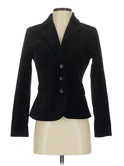 Pre-owned Ann Taylor Loft Blazer Jacket In Black