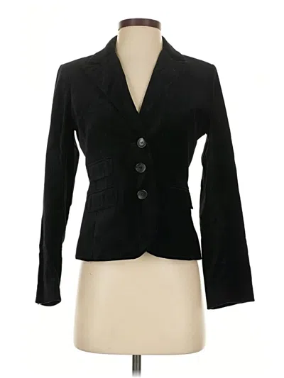 Pre-owned Ann Taylor Loft Blazer Jacket In Black