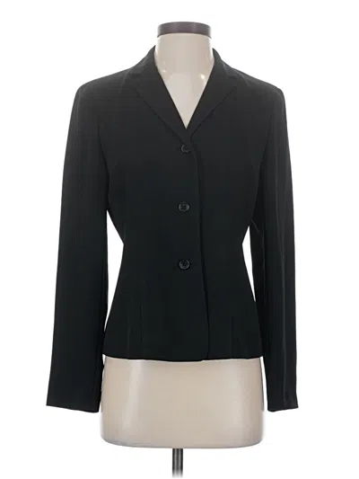 Pre-owned Ann Taylor Loft Blazer Jacket In Black