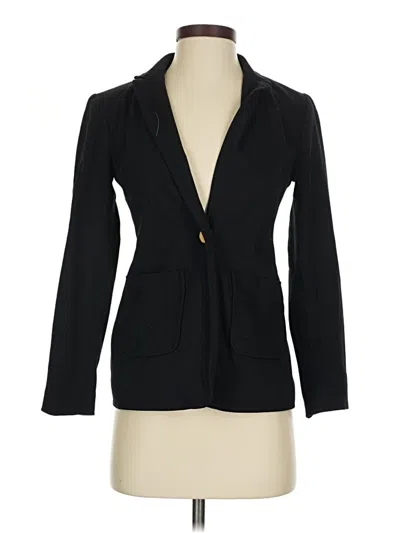 Pre-owned Ann Taylor Loft Blazer Jacket In Black
