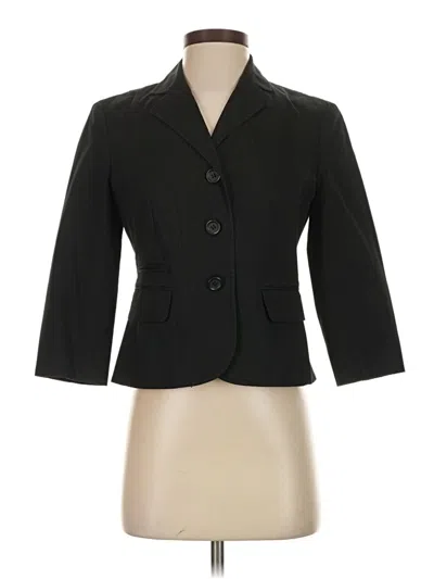 Pre-owned Ann Taylor Loft Blazer Jacket In Black