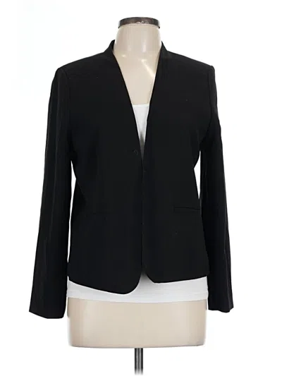 Pre-owned Ann Taylor Loft Blazer Jacket In Black
