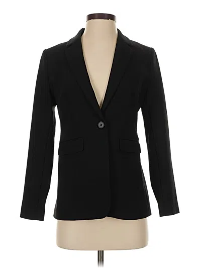 Pre-owned Ann Taylor Loft Blazer Jacket In Black