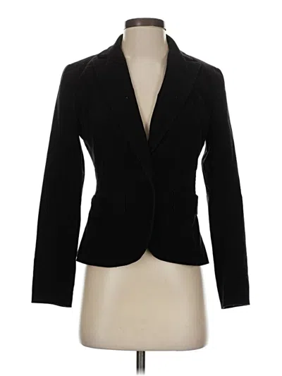 Pre-owned Ann Taylor Loft Blazer Jacket In Black