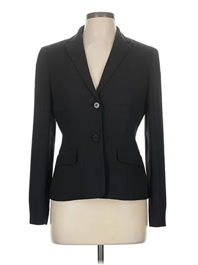 Pre-owned Ann Taylor Loft Blazer Jacket In Black