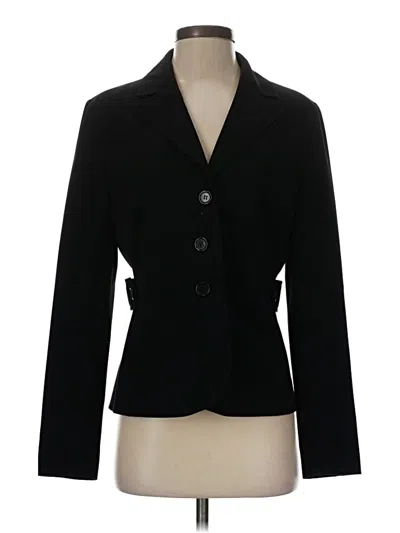Pre-owned Ann Taylor Loft Blazer Jacket In Black