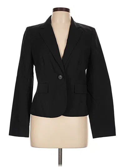 Pre-owned Ann Taylor Loft Blazer Jacket In Black