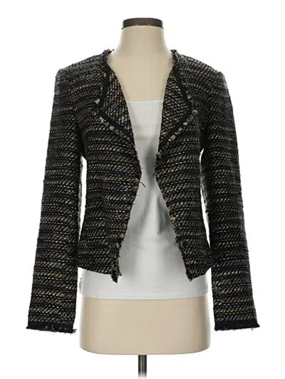 Pre-owned Ann Taylor Loft Blazer Jacket In Black