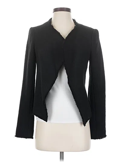 Pre-owned Ann Taylor Loft Blazer Jacket In Black