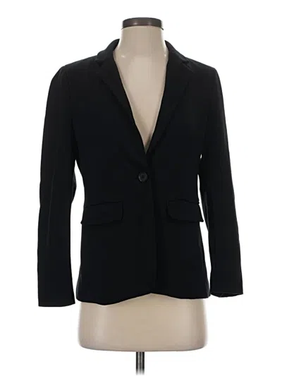 Pre-owned Ann Taylor Loft Blazer Jacket In Black