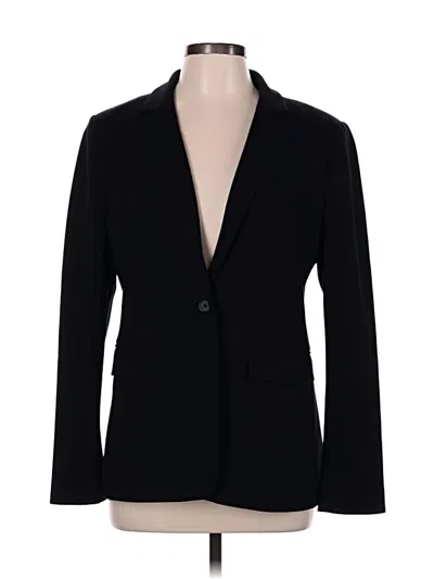Pre-owned Ann Taylor Loft Blazer Jacket In Black