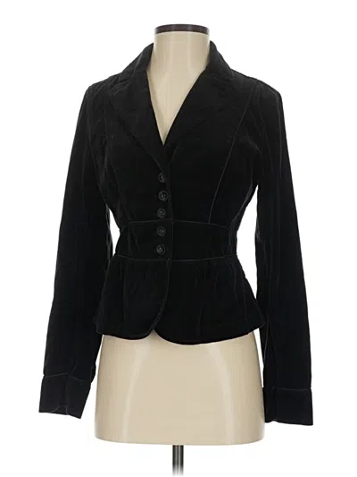 Pre-owned Ann Taylor Loft Blazer Jacket In Black