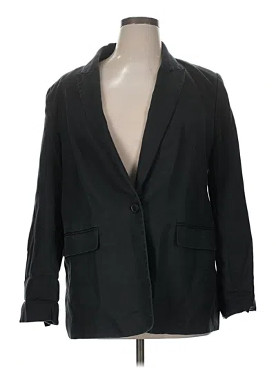 Pre-owned Ann Taylor Loft Blazer Jacket In Black