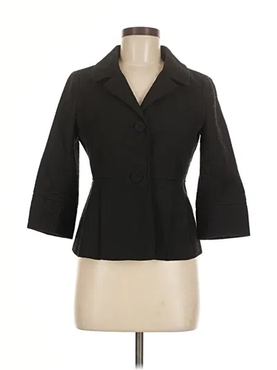 Pre-owned Ann Taylor Loft Blazer Jacket In Black