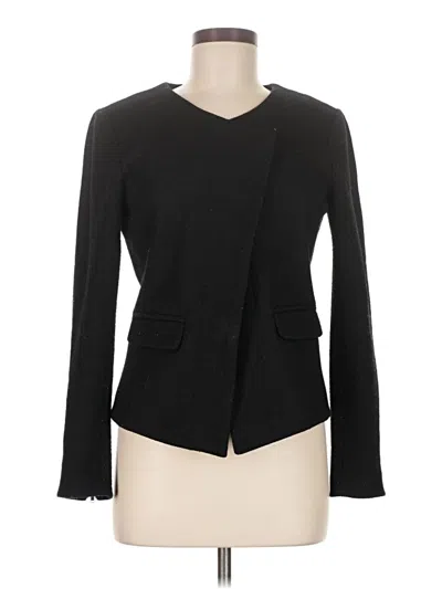 Pre-owned Ann Taylor Loft Blazer Jacket In Black
