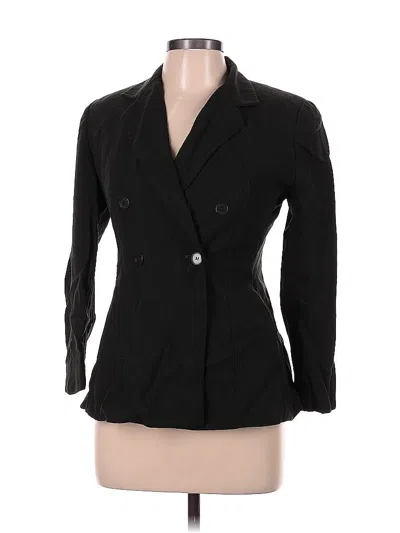 Pre-owned Ann Taylor Loft Blazer Jacket In Black