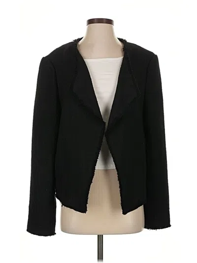 Pre-owned Ann Taylor Loft Blazer Jacket In Black