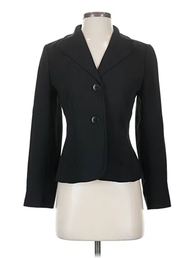 Pre-owned Ann Taylor Loft Blazer Jacket In Black