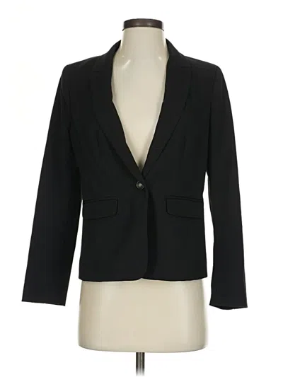 Pre-owned Ann Taylor Loft Blazer Jacket In Black