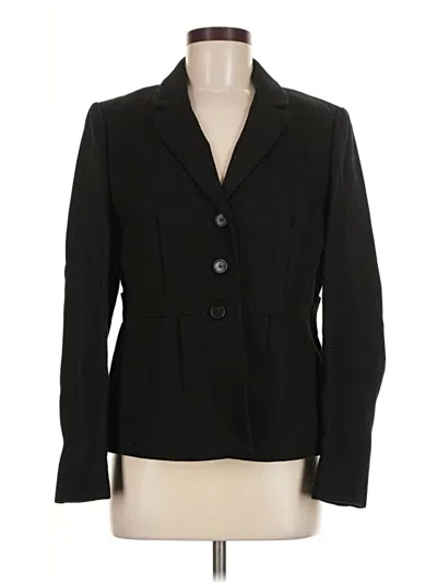 Pre-owned Ann Taylor Loft Blazer Jacket In Black