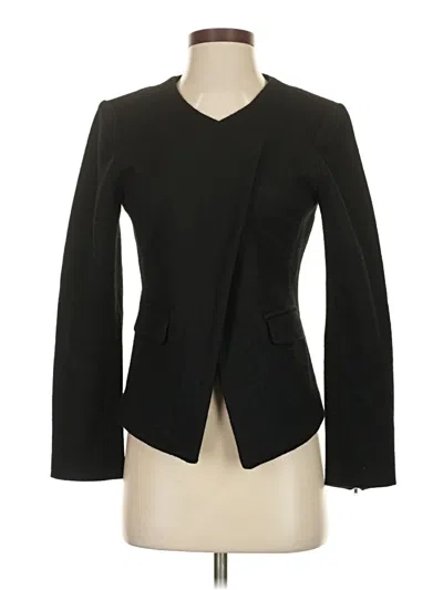 Pre-owned Ann Taylor Loft Blazer Jacket In Black