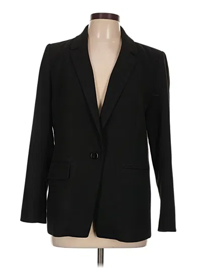 Pre-owned Ann Taylor Loft Blazer Jacket In Black