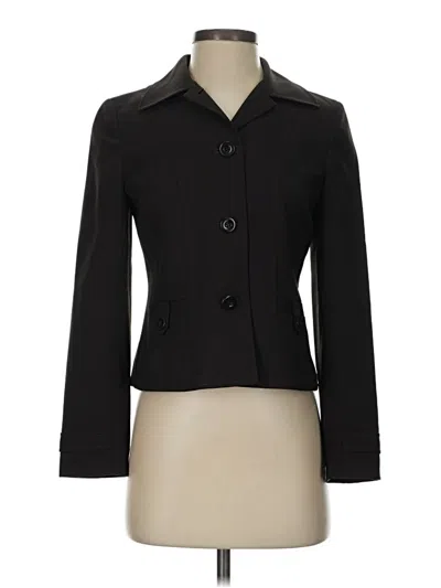 Pre-owned Ann Taylor Loft Blazer Jacket In Black