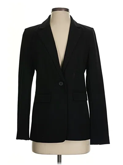 Pre-owned Ann Taylor Loft Blazer Jacket In Black