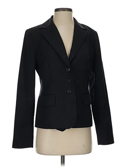 Pre-owned Ann Taylor Loft Blazer Jacket In Black