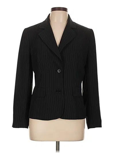 Pre-owned Ann Taylor Loft Blazer Jacket In Black