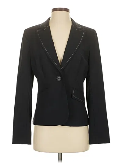 Pre-owned Ann Taylor Loft Blazer Jacket In Black