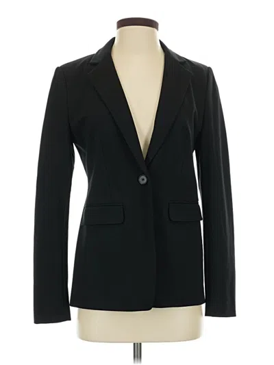 Pre-owned Ann Taylor Loft Blazer Jacket In Black