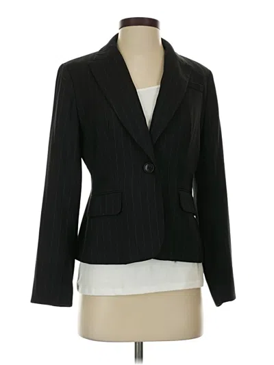 Pre-owned Ann Taylor Loft Blazer Jacket In Black