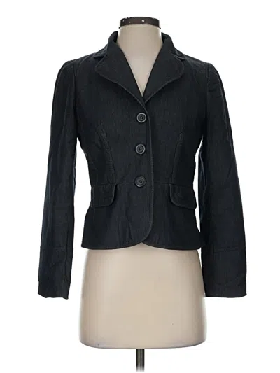 Pre-owned Ann Taylor Loft Blazer Jacket In Black