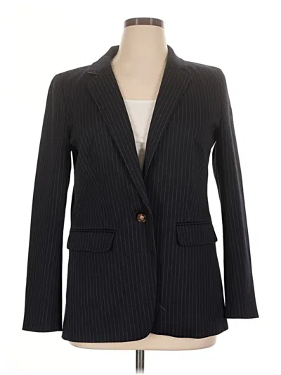 Pre-owned Ann Taylor Loft Blazer Jacket In Black