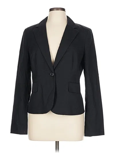 Pre-owned Ann Taylor Loft Blazer Jacket In Black