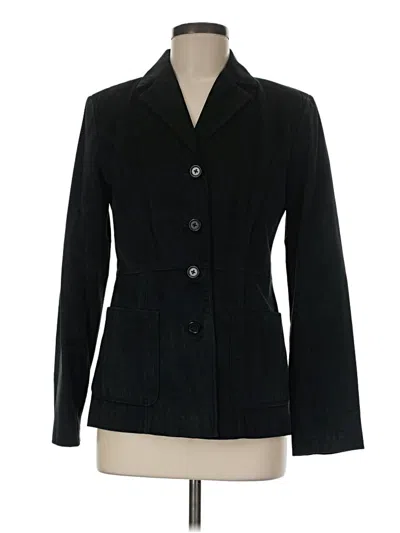 Pre-owned Ann Taylor Loft Blazer Jacket In Black