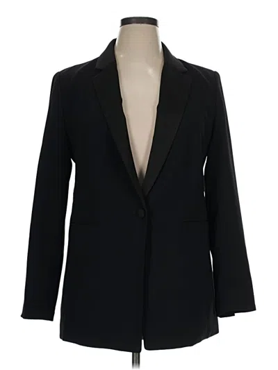 Pre-owned Ann Taylor Loft Blazer Jacket In Black