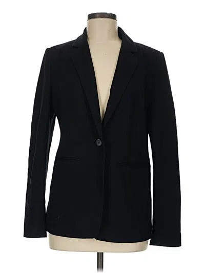 Pre-owned Ann Taylor Loft Blazer Jacket In Black