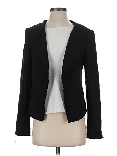 Pre-owned Ann Taylor Loft Blazer Jacket In Black